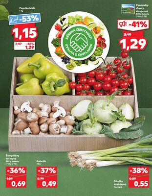 Kaufland 25.9. - 1.10. - Kaufland Trebišov