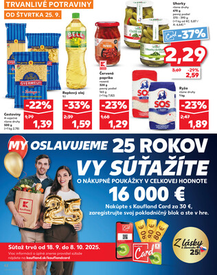 Kaufland 25.9. - 1.10. - Kaufland Trebišov