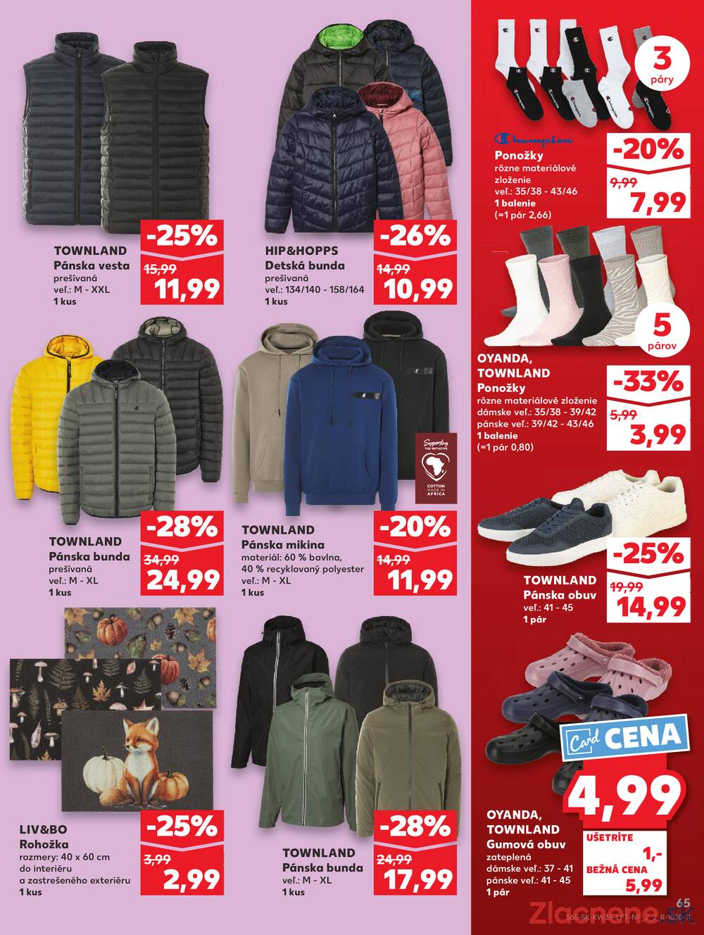 Leták Kaufland - Kaufland 25.9. - 1.10. - Kaufland Sabinov - strana 65