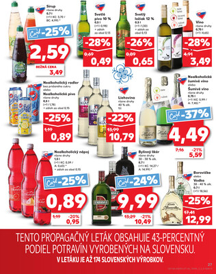 Kaufland 25.9. - 1.10. - Kaufland Rožňava