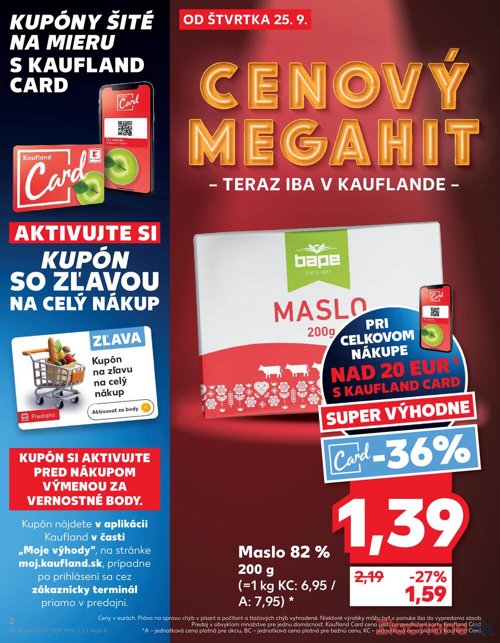 Leták Kaufland - Kaufland 25.9. - 1.10. - Kaufland Poprad - Jiřího Wolkera - strana 2