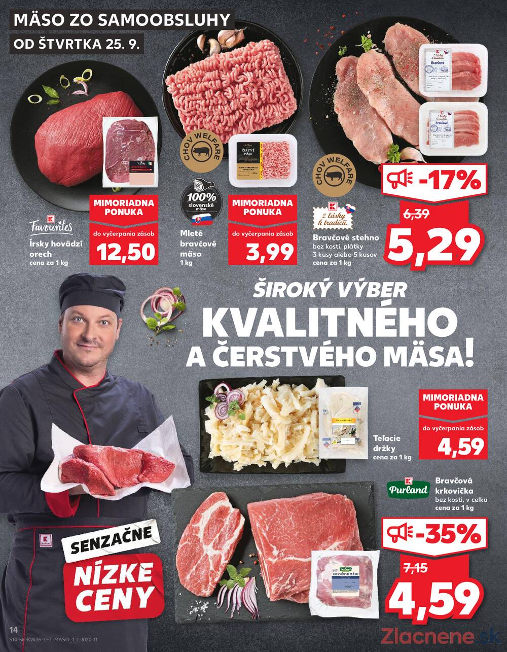 Leták Kaufland - Kaufland 25.9. - 1.10. - Kaufland Svidník - strana 14