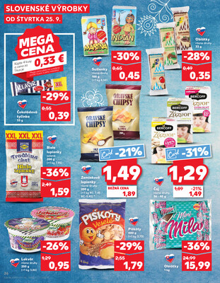 Kaufland 25.9. - 1.10. - Kaufland Svidník