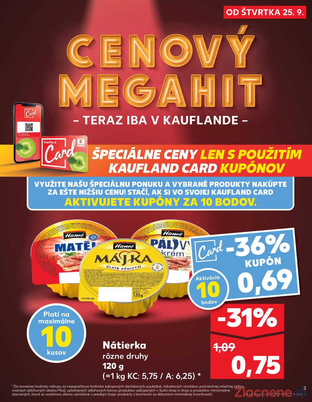 Leták Kaufland - Kaufland 25.9. - 1.10. - Kaufland Michalovce (Humenská cesta) - strana 3