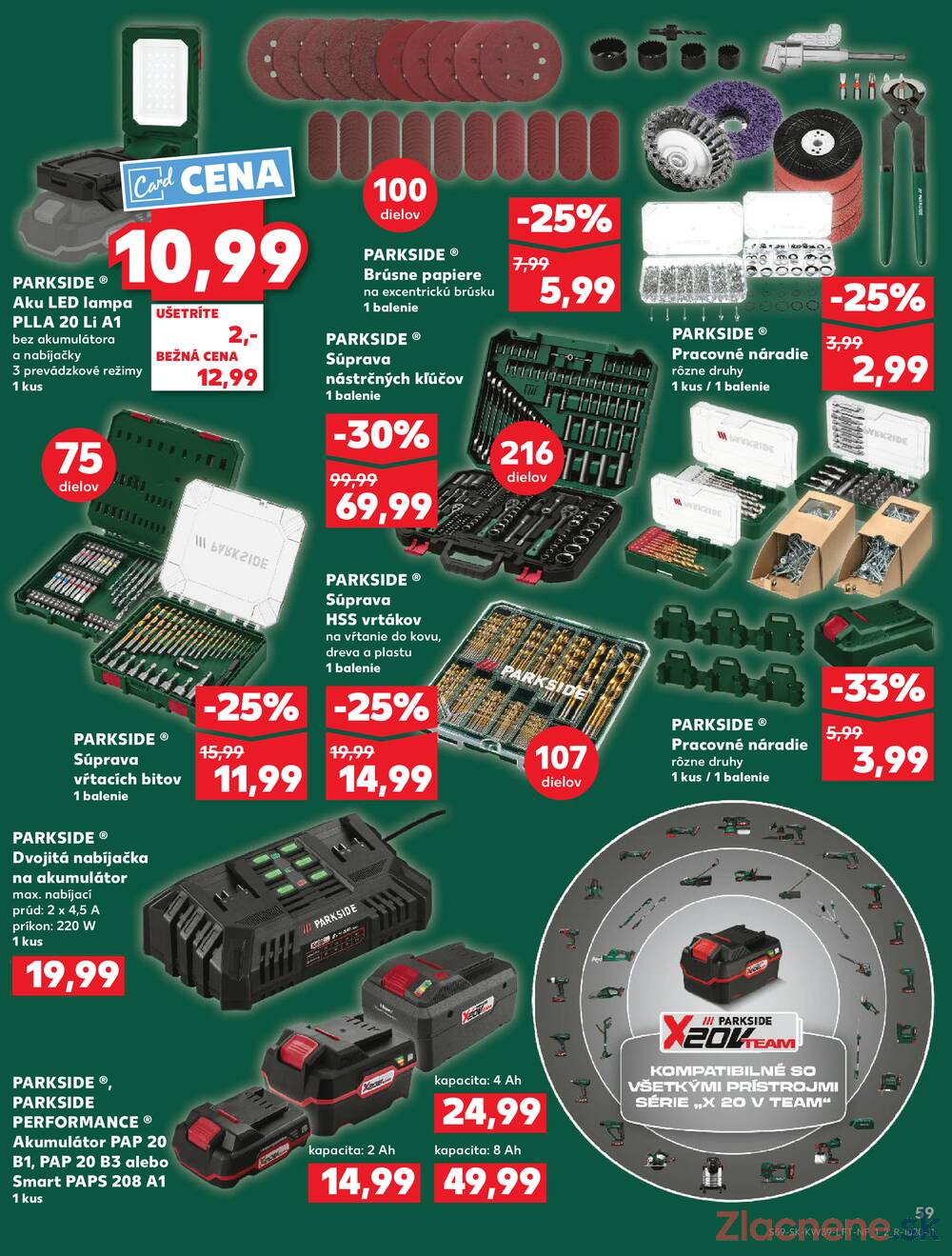 Leták Kaufland - Kaufland 25.9. - 1.10. - Kaufland Michalovce (Humenská cesta) - strana 59