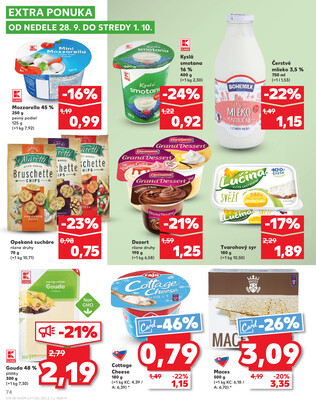 Kaufland 25.9. - 1.10. - Kaufland Michalovce (Humenská cesta)