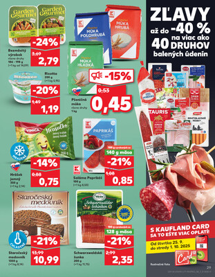 Kaufland 25.9. - 1.10. - Kaufland Bratislava - Bory
