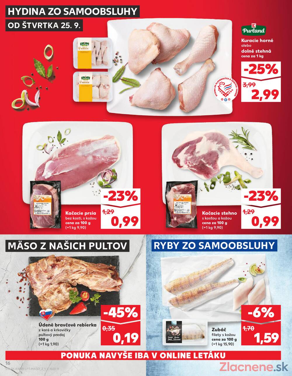 Leták Kaufland - Kaufland 25.9. - 1.10. - Kaufland Bratislava - Nové Mesto - strana 16