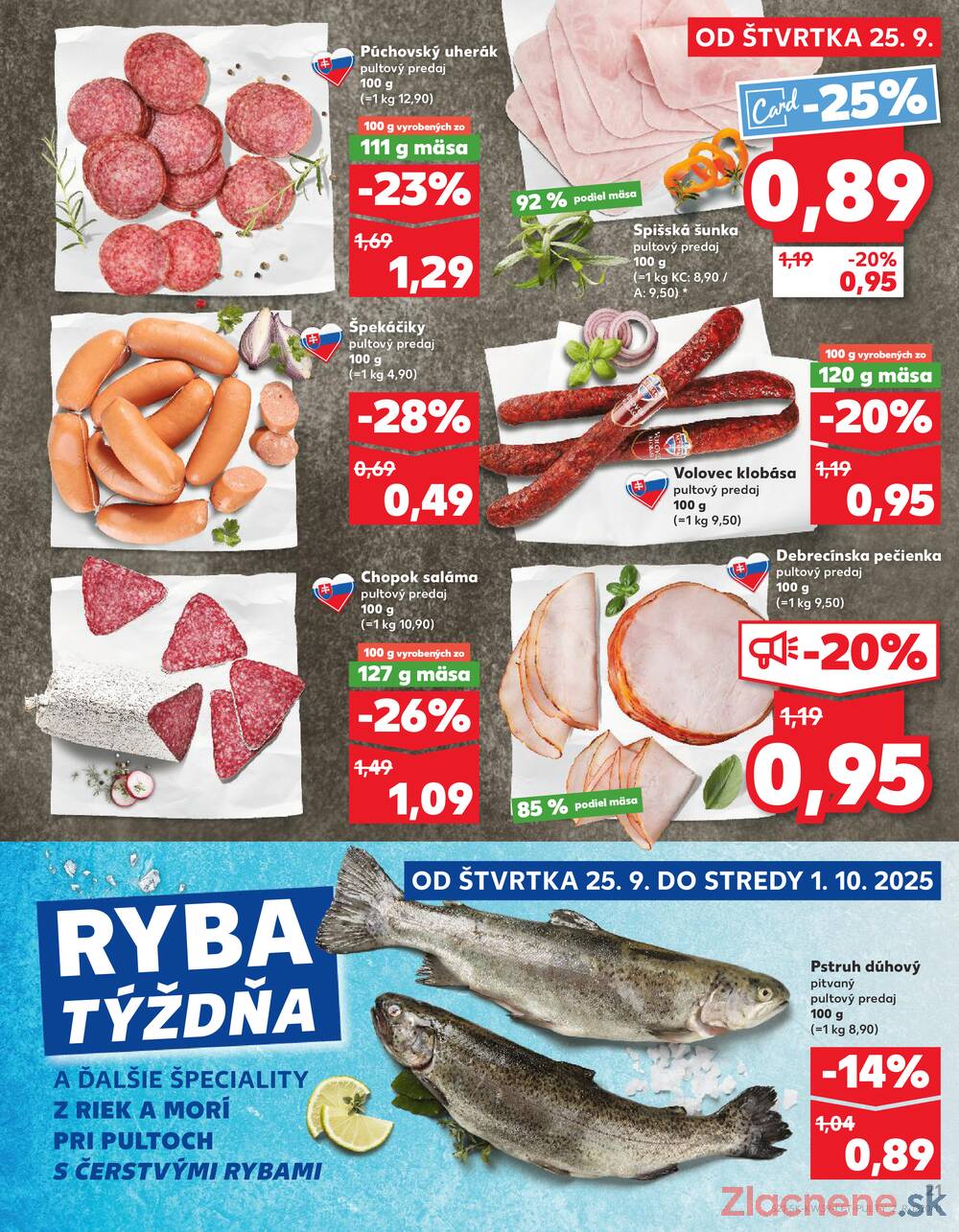 Leták Kaufland - Kaufland 25.9. - 1.10. - Kaufland Bratislava - Nové Mesto - strana 21