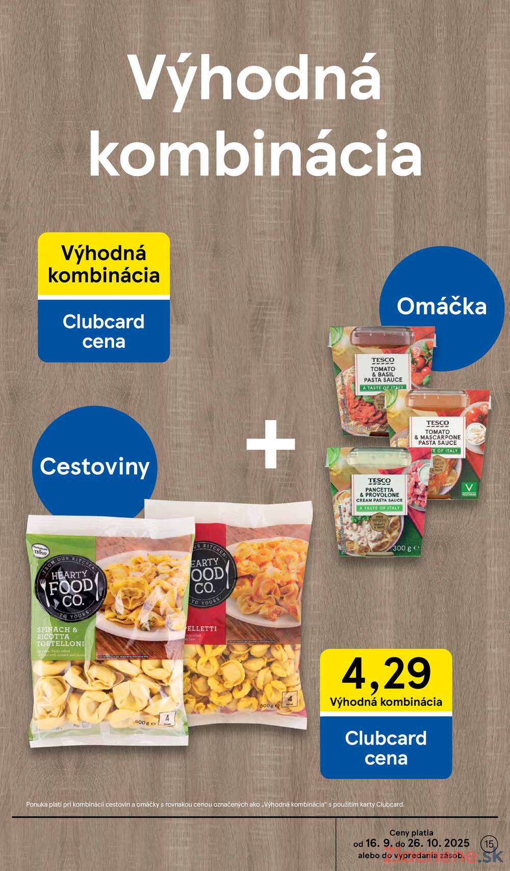 Leták Tesco - Tesco malé hypermarkety od 1.10. do 7.10.2025 - strana 15