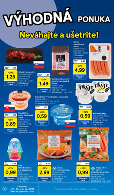 Tesco malé hypermarkety od 1.10. do 7.10.2025