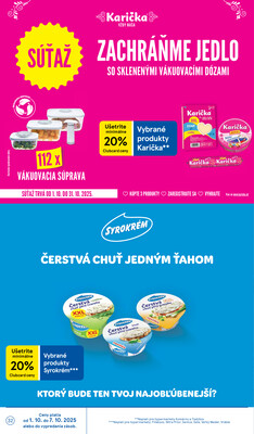 Tesco malé hypermarkety od 1.10. do 7.10.2025