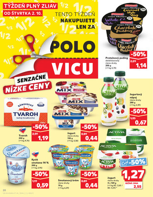 Kaufland 2.10. - 8.10. - Kaufland Púchov