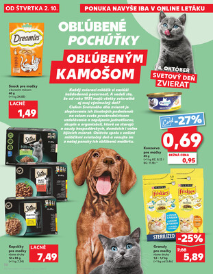 Kaufland 2.10. - 8.10. - Kaufland Púchov