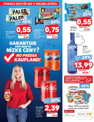 Kaufland 2.10. - 8.10. - Kaufland Michalovce (Humenská cesta)