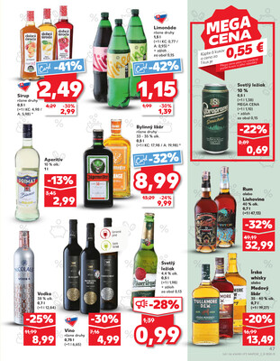 Kaufland 2.10. - 8.10. - Kaufland Michalovce (Humenská cesta)