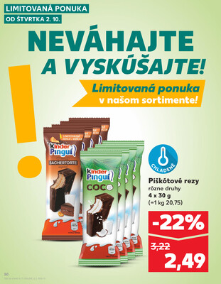 Kaufland 2.10. - 8.10. - Kaufland Michalovce (Humenská cesta)