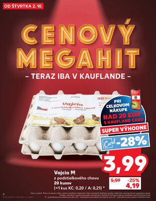 Kaufland 2.10. - 8.10. - Bratislava-Patrónka