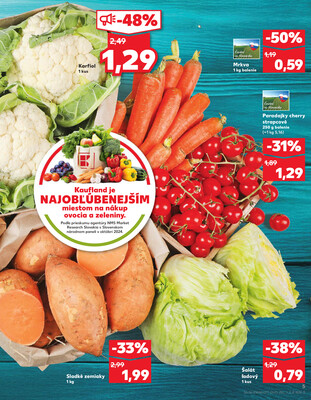 Kaufland 2.10. - 8.10. - Bratislava-Patrónka