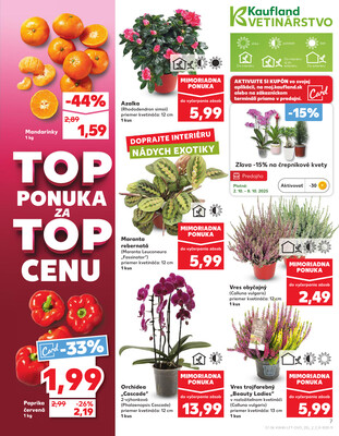 Kaufland 2.10. - 8.10. - Bratislava-Patrónka
