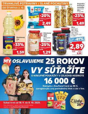 Kaufland 2.10. - 8.10. - Bratislava-Patrónka