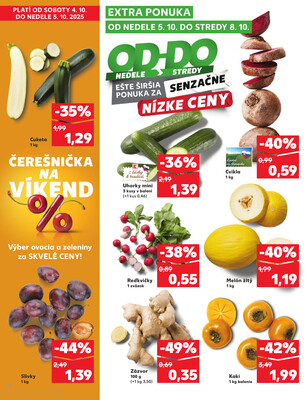 Kaufland 2.10. - 8.10. - Bratislava-Patrónka