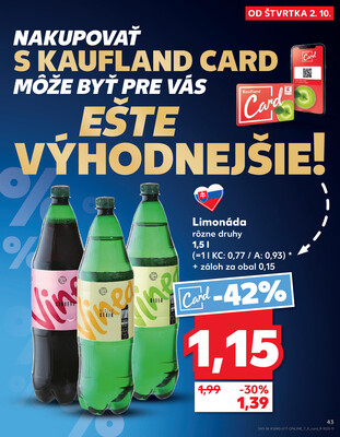 Kaufland 2.10. - 8.10. - Kaufland Liptovský Mikuláš