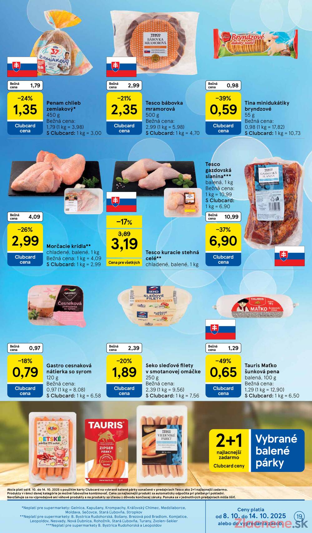 Leták Tesco - Tesco supermarkety od 8.10. do 14.10.2025 - strana 19