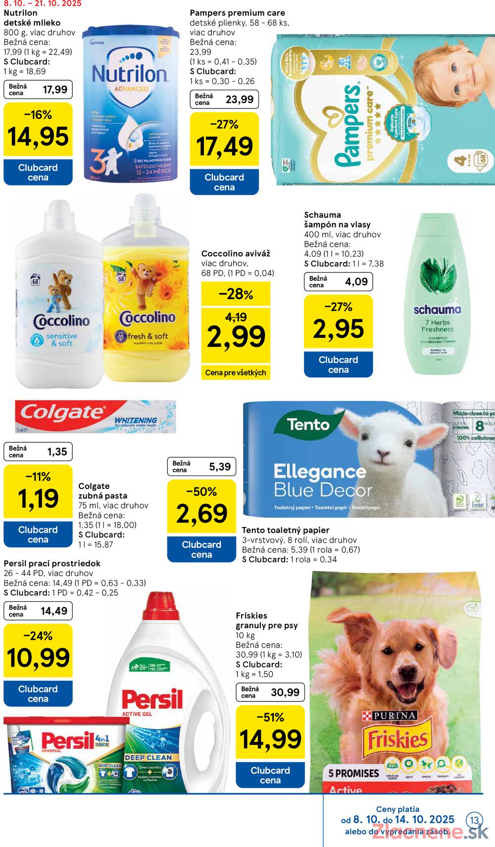 Leták Tesco - Tesco malé hypermarkety od 8.10. do 14.10.2025 - strana 13