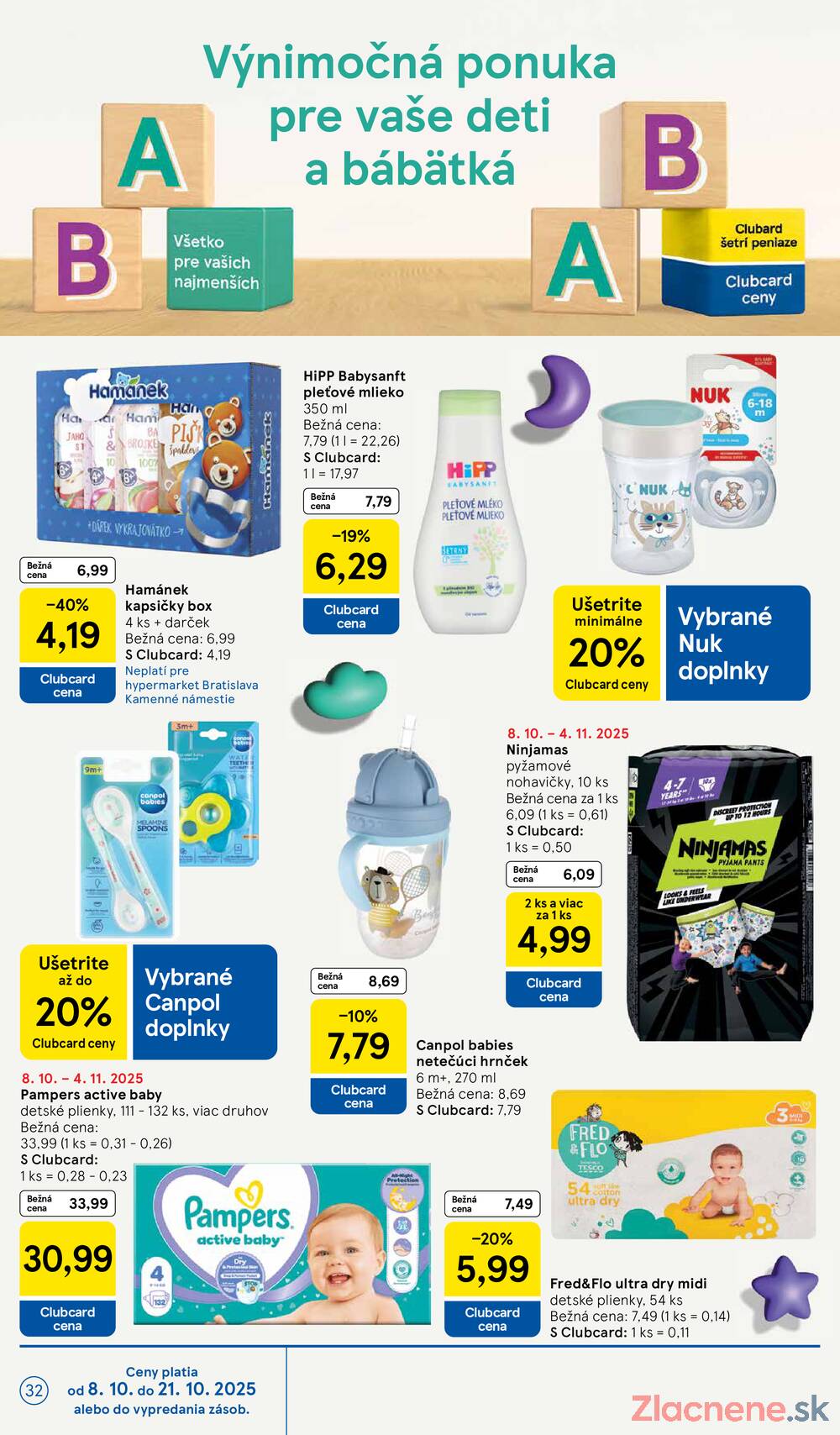 Leták Tesco - Tesco malé hypermarkety od 8.10. do 14.10.2025 - strana 32