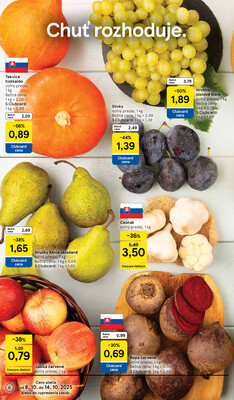 Tesco malé hypermarkety od 8.10. do 14.10.2025