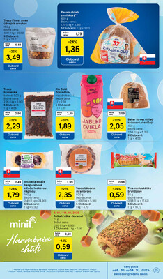 Tesco malé hypermarkety od 8.10. do 14.10.2025