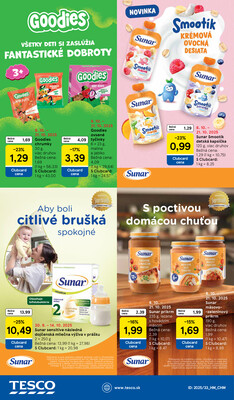 Tesco malé hypermarkety od 8.10. do 14.10.2025
