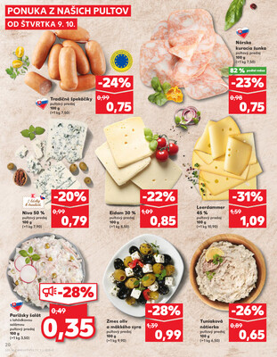 Kaufland 9.10. - 15.10. - Kaufland Brezno