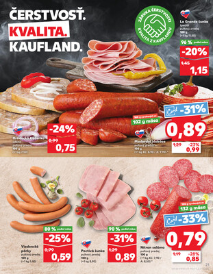 Kaufland 9.10. - 15.10. - Kaufland Brezno