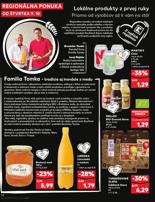 Kaufland 9.10. - 15.10. - Kaufland Brezno