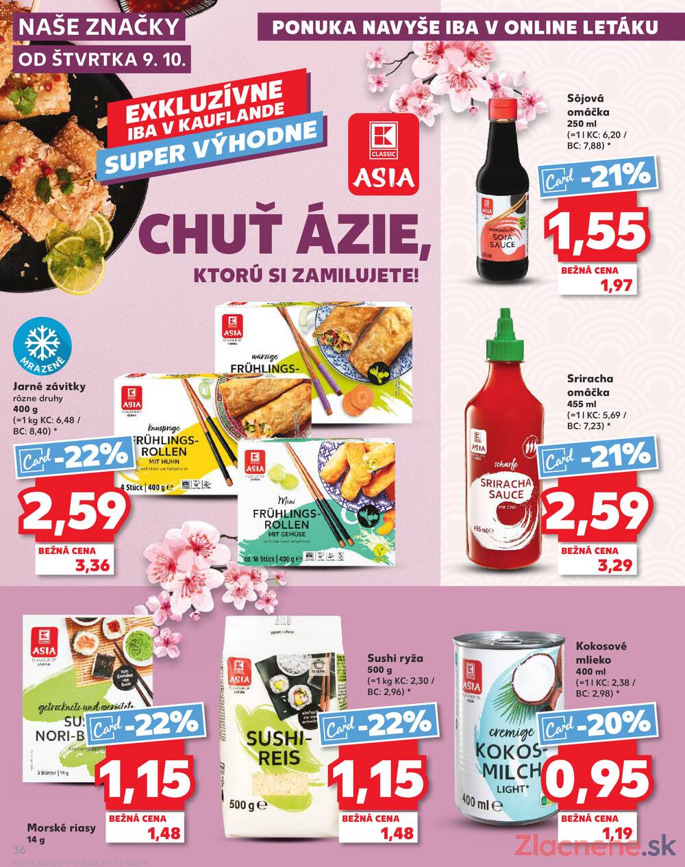 Leták Kaufland - Kaufland 9.10. - 15.10. - Kaufland Bytča - strana 36