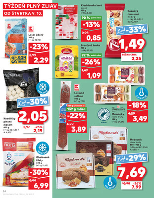 Kaufland 9.10. - 15.10. - Kaufland Bytča