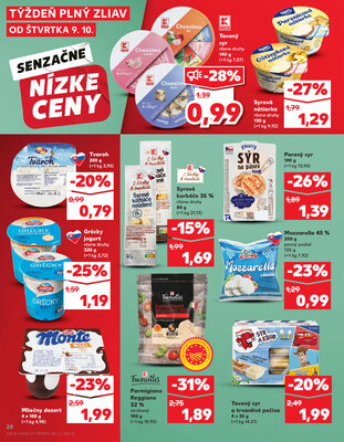 Kaufland 9.10. - 15.10. - Kaufland Bytča