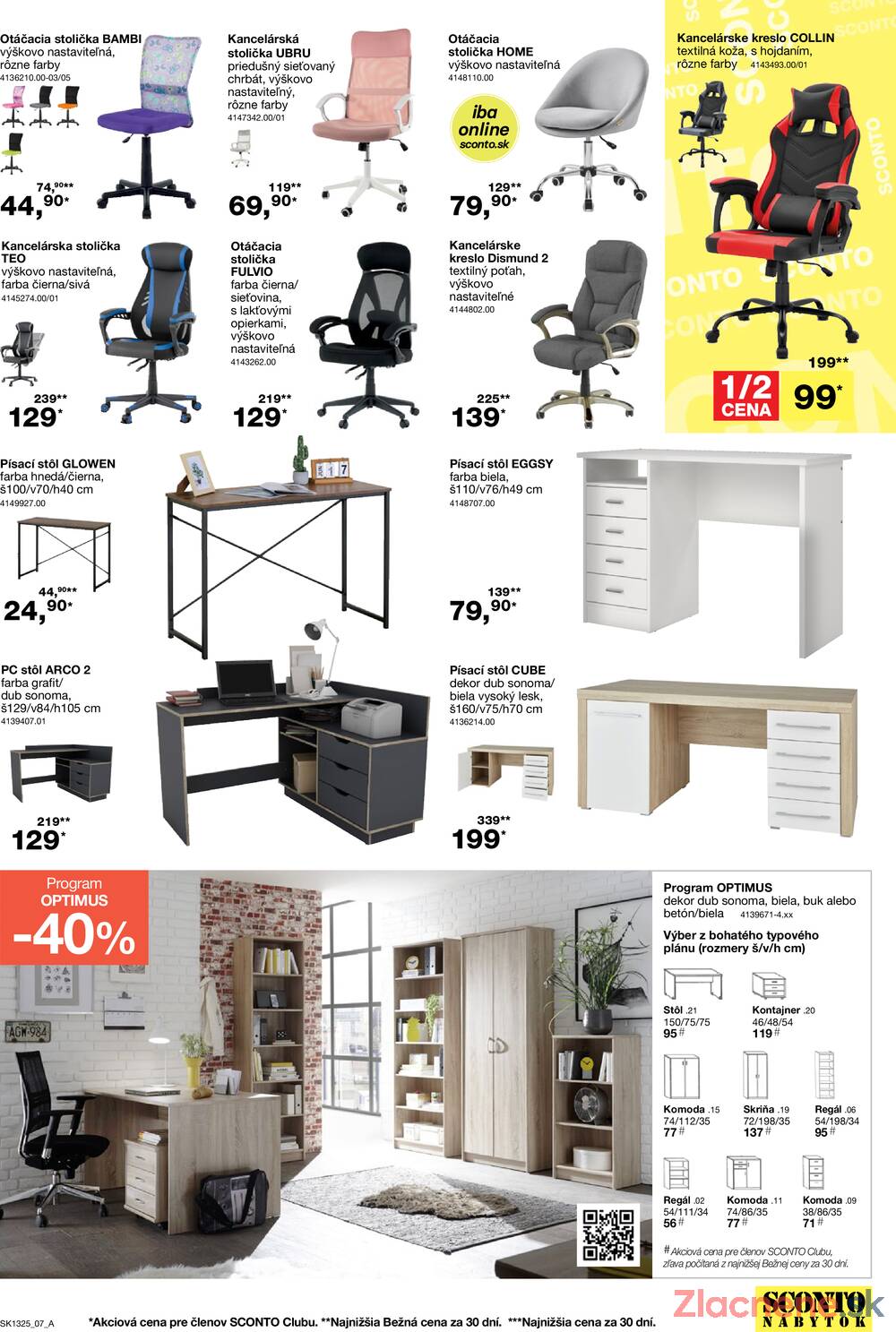 Leták SCONTO nábytok
		  platný do 4.11.2025 - strana 7