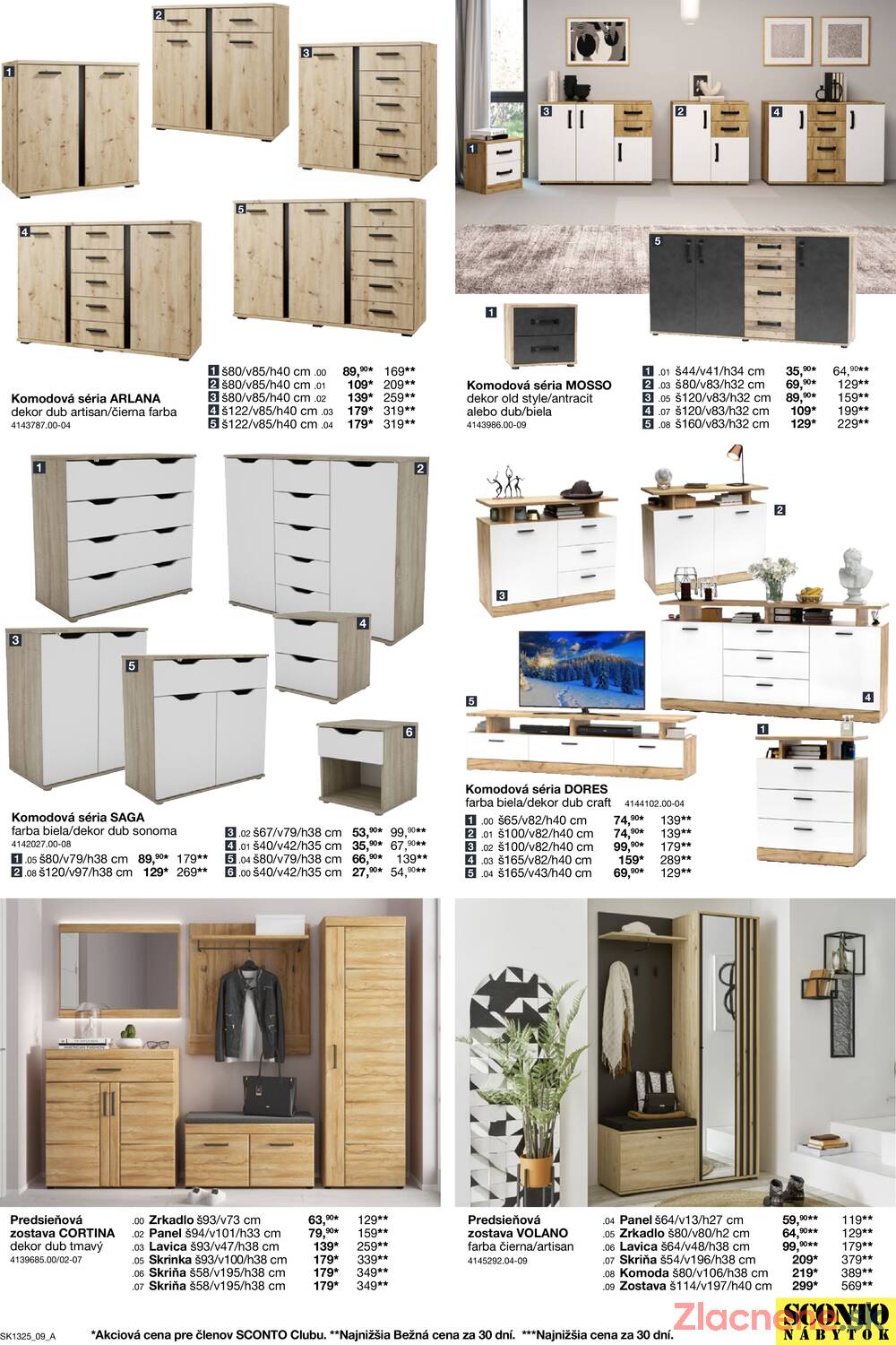 Leták SCONTO nábytok
		  platný do 4.11.2025 - strana 9