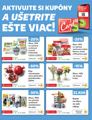 Kaufland 9.10. - 15.10. - Kaufland Poprad - Jiřího Wolkera