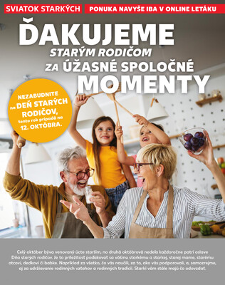 Kaufland 9.10. - 15.10. - Kaufland Poprad - Jiřího Wolkera