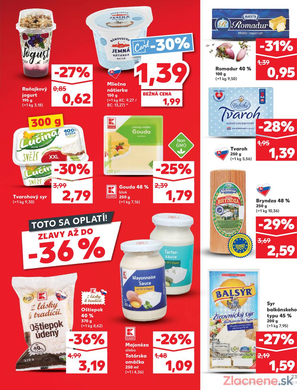 Leták Kaufland - Kaufland 9.10. - 15.10. - Kaufland Trnava - Nová ul. - strana 23