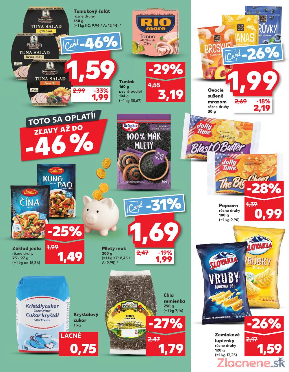 Leták Kaufland - Kaufland 9.10. - 15.10. - Kaufland Trnava - Nová ul. - strana 25