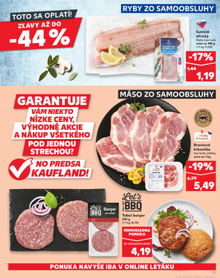 Kaufland 9.10. - 15.10. - Kaufland Trnava - Nová ul.