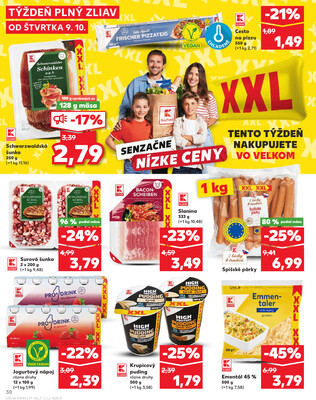 Kaufland 9.10. - 15.10. - Kaufland Trnava - Nová ul.