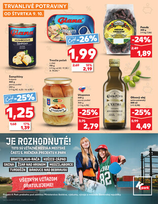 Kaufland 9.10. - 15.10. - Kaufland Trnava - Nová ul.