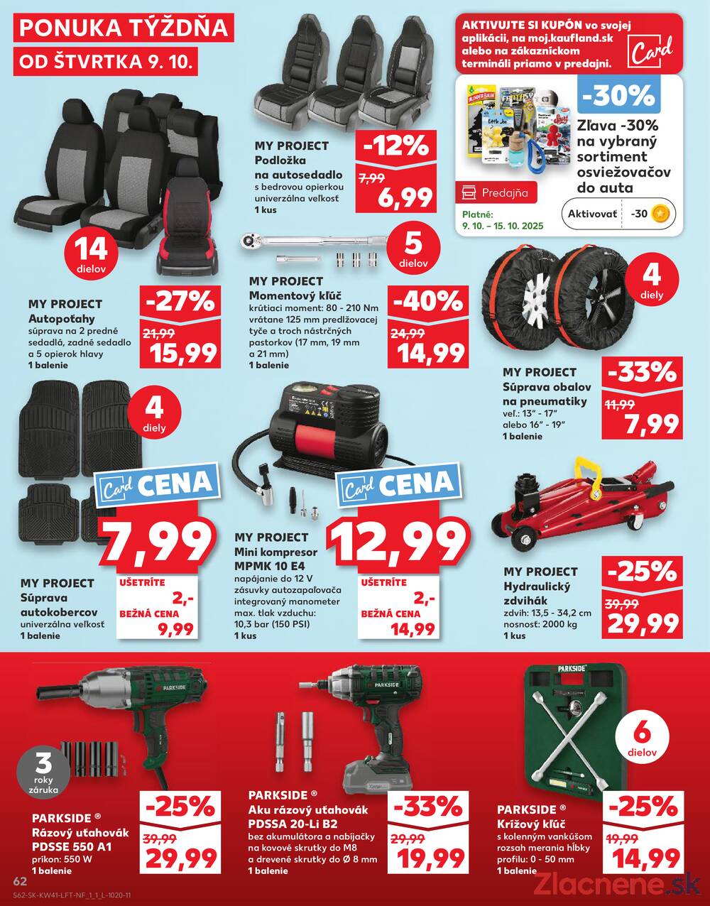 Leták Kaufland - Kaufland 9.10. - 15.10. - Kaufland Trnava - strana 62