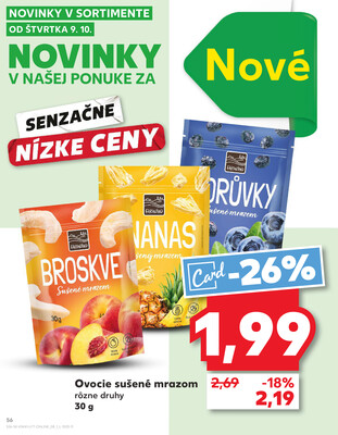 Kaufland 9.10. - 15.10. - Kaufland Bratislava - Nové Mesto
